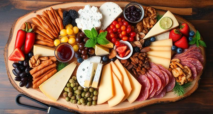 Cheese and Charcuterie Board